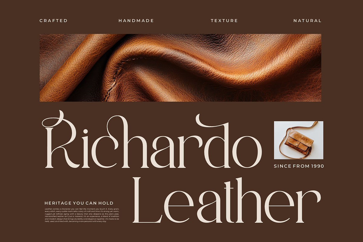 Achilo || Modern Classy Serif Font, a Serif Font by Ermedia Studio (Photo 6 of 10)