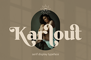 Karlout, a Serif Font by RT Studio (Thumbnail 1 of 15)