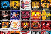 70 Night Club Party Flyer Bundle, a Flyer Template by StarPixles11 (Thumbnail 2 of 16)
