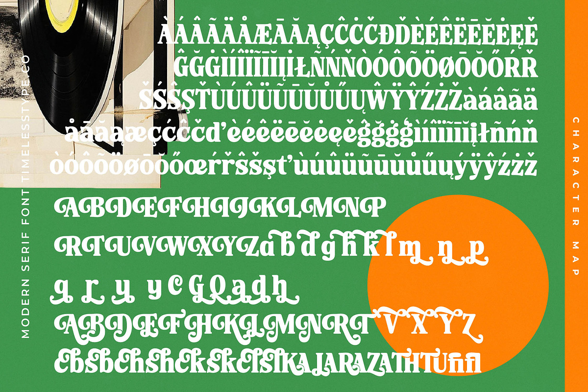 Rolling Basket Modern Retro Serif, a Serif Font by timelesstype.co (Photo 19 of 20)