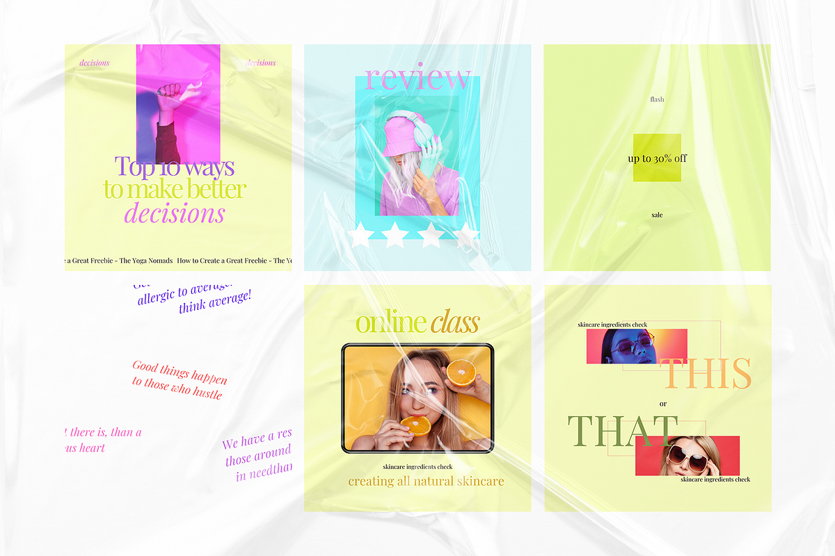 Instagram Engagement Template CANVA, a Social Media Template by goodesign (Photo 8 of 11)