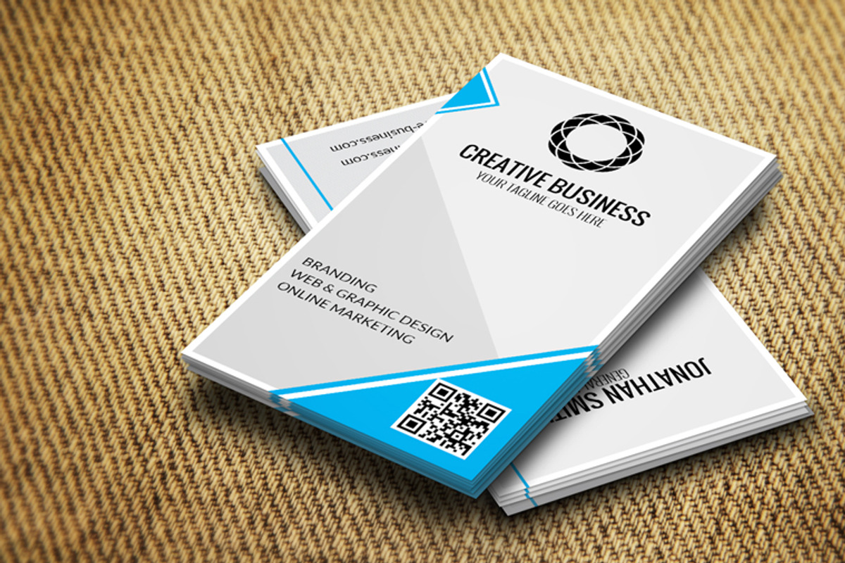 Modern Corporate Business Card CM013, a Business Card Template by annozio (Photo 2 of 4)