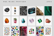 Minerals & Gemstones Collage Kit, an Object Graphic by Kaleriia (Thumbnail 4 of 10)