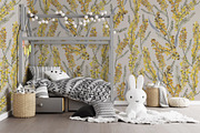 Pattern MIMOSA, a Decorative Illustration by PASHKOVA (Thumbnail 3 of 18)
