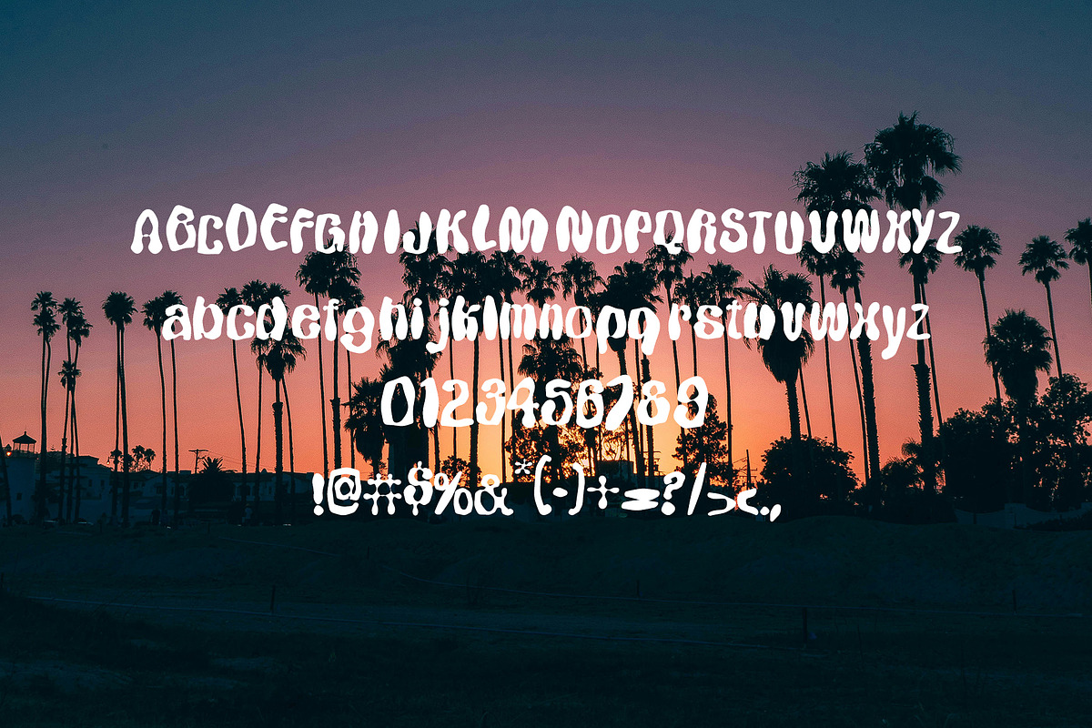 Hawai Asmara Font, a Handwritten Font by Nickhard (Photo 6 of 6)