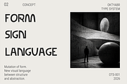 Mutograph Futuristic Display Font, a Sans Serif Font by Oktyabr (Thumbnail 2 of 13)