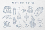 Back on the Road. WANDERLUST set, an Object Illustration by Evgenia Pichkur (Thumbnail 9 of 13)