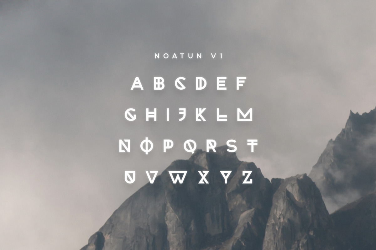 Noatun Typeface preview 2