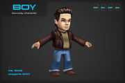 BOY, a Characters & Person 3D Model by stallfish's art store (Thumbnail 1 of 5)
