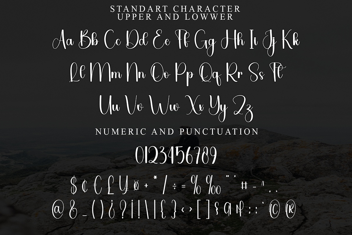 Solitude, a Handwritten Font by FreshTypeINK (Photo 7 of 8)