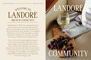 Clevon Rough, a Serif Font by Craft Supply Co. (Thumbnail 5 of 8)