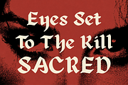 Elgarde Modern Blackletter Font, a Blackletter Font by Vadovastd (Thumbnail 7 of 11)