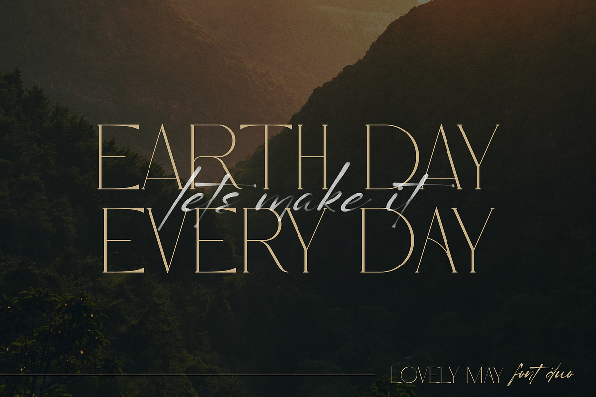 Lovely May - Font duo, a Serif Font by Only Fonts (Photo 5 of 11)