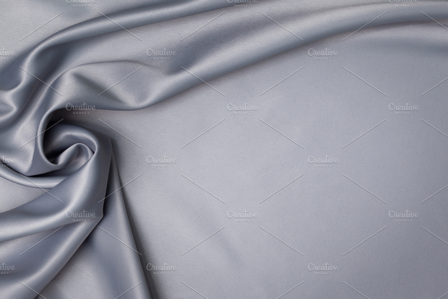 Gray satin fabric containing satin, fabric, and background, an Abstract Photo by natashamam