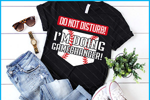 Baseball Do Not Disturb Doing SVG, a Graphic by Creativeusart