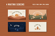 Streaming: Cozy Hiker, a Templates & Theme by Liseno Designs (Thumbnail 2 of 7)