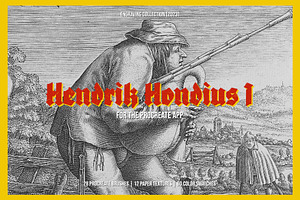 Hendrik Hondius I Procreate Kit