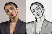 Pencil Sketch Effect Photoshop, an Action Add-On by liptouse (Thumbnail 8 of 8)