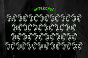 Cimmerian Blackmetal Liggature Font, a Blackletter Font by dansdesign (Thumbnail 2 of 12)