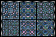 Deep Sea Siren Watercolor Patterns, a Pattern Graphic by Gen Aumonier (Thumbnail 2 of 7)