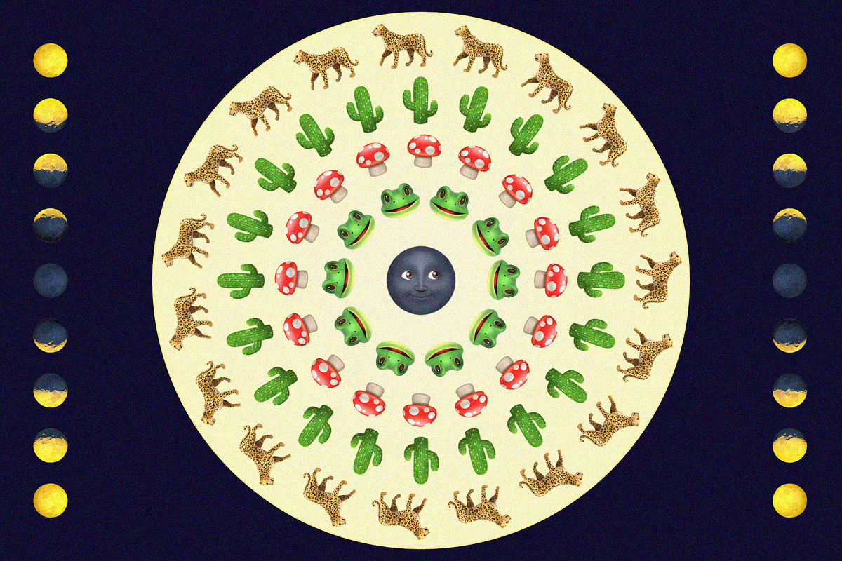 Spiritual, Psychedelic Emoji Brushes, a Brush Add-On by kloroform (Photo 8 of 10)