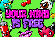 Bubble Boom - Graffiti Font, a Font by Blankids Studio (Thumbnail 4 of 6)