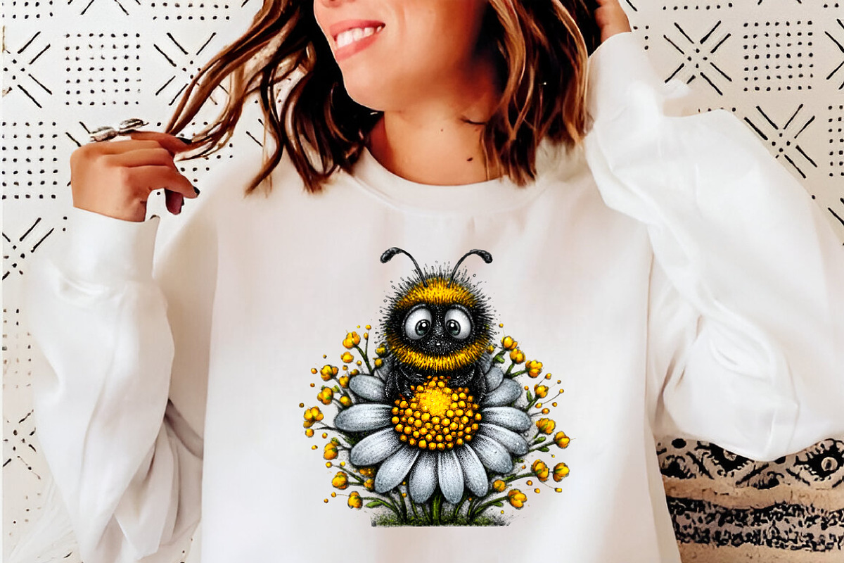 Watercolor Spring Bees Clipart, an Illustration by SinaCreation (Photo 4 of 8)