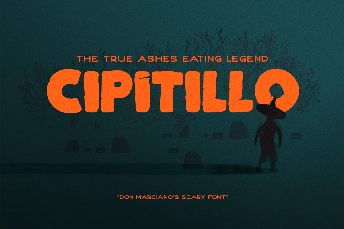 Cipitillo Scary Font