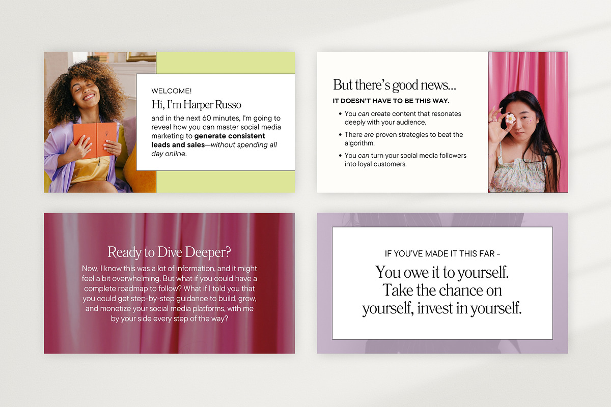 Slide Deck & Webinar Canva Bundle, a Presentation Template by Fallon Gerst (Photo 20 of 20)