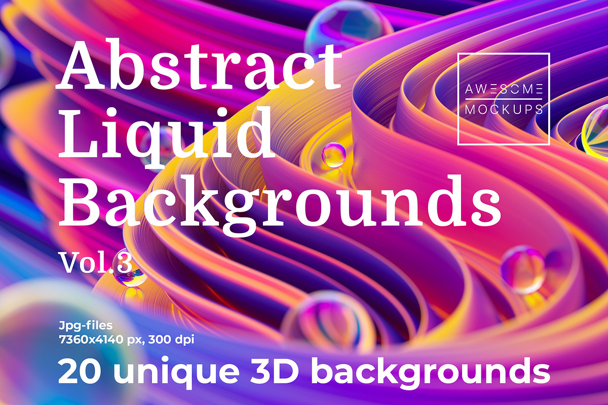 Liquid Shapes Bundle, an Object Illustration by Mockups & Illustrations (Photo 4 of 18)