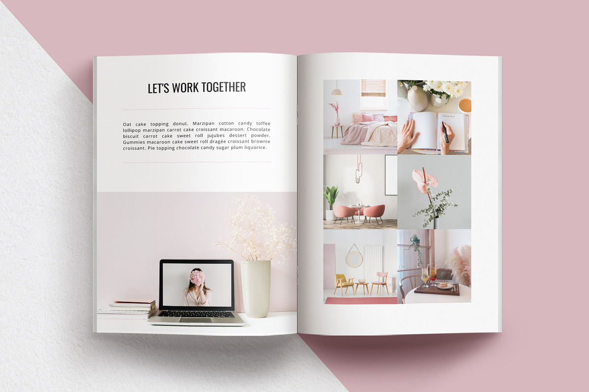 Kylie CANVA Media Kit, a Magazine Template by Gillian Sarah (Photo 9 of 10)