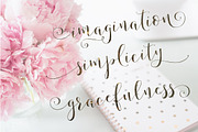 Storybook Calligraphy Script, a Script Font by Emily Spadoni (Thumbnail 5 of 10)