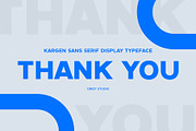Kargen - Sans Serif Display Typeface, a Sans Serif Font by Drizy (Thumbnail 10 of 10)