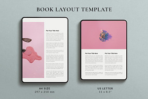 Book Layout Design Template