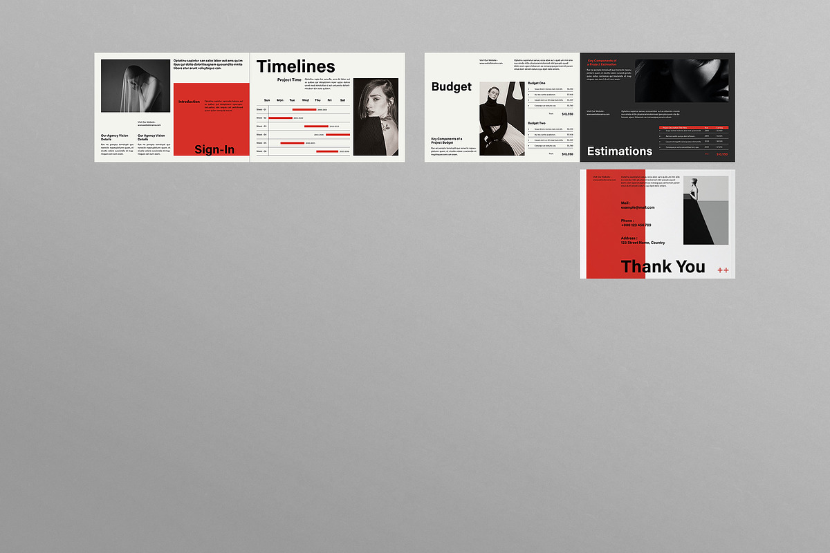 Project Proposal Template Landscape, a Brochure Template by DesignCrest (Photo 11 of 11)