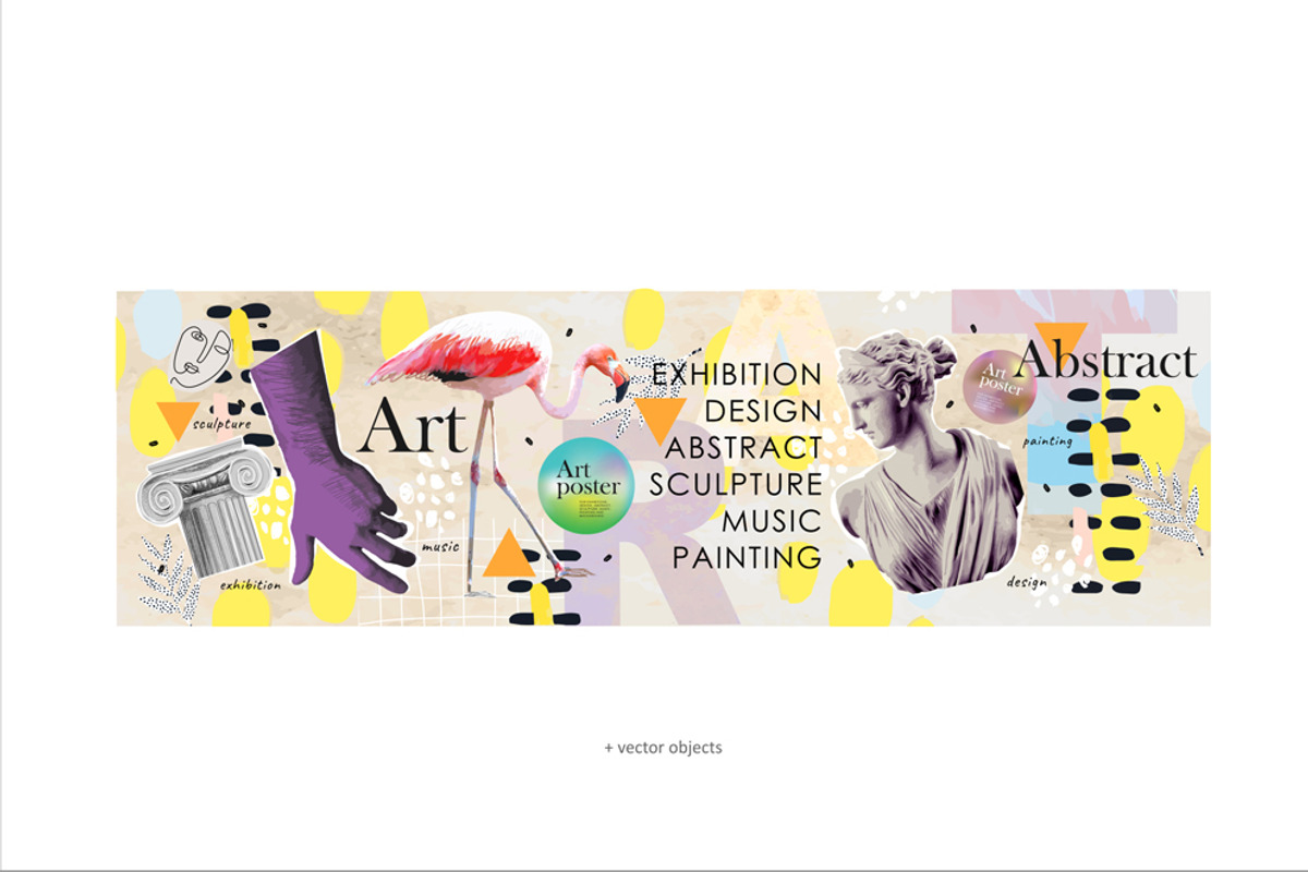 Art abstract posters, a Flyer Template by Ardea-studio (Photo 2 of 2)