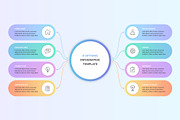 Gradient Infographic Diagrams, an Object Illustration by PixMarket (Thumbnail 5 of 5)