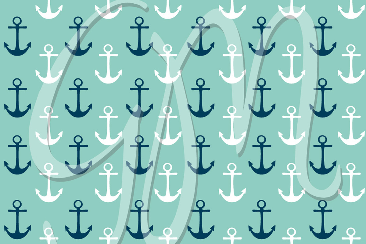 10 Nautical digital papers + 2 cards preview 4