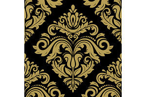 Orient Seamless Vector Pattern. Abstract Background, a Decorative Illustration by FineArtStudio