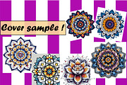 Simple Mandala Coloring Pages, an Animal Illustration by Printable Design Store (Thumbnail 2 of 4)