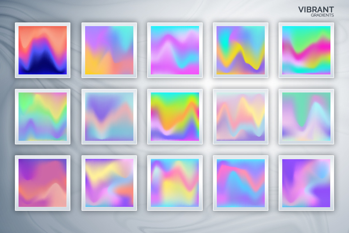60 Vibrant & Holographic Textures, a Texture Graphic by VitalexStudio (Photo 4 of 10)