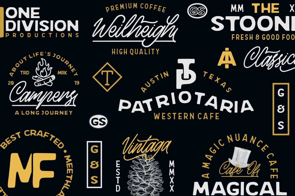 Meethlake Typeface || Vintage Font, a Script Font by Garisman Std (Photo 2 of 12)
