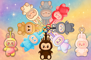 LABUBU Rainbow Characters, an Object Illustration by MarisoArt (Thumbnail 3 of 6)