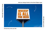Billboard Mockups vol5 - Advertising, an Advertising Mockup by MockupForest (Thumbnail 3 of 8)