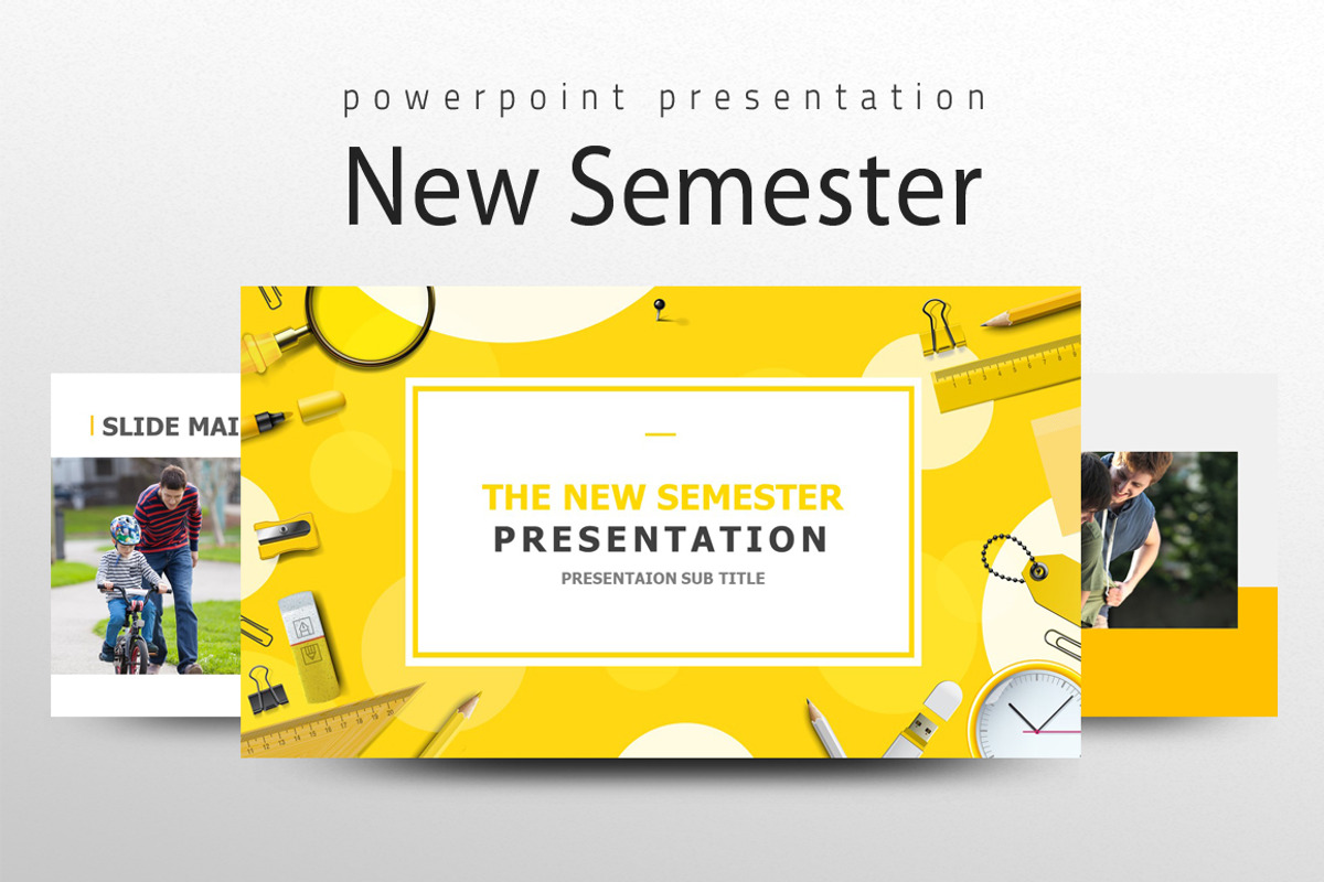New Semester Presentation Template