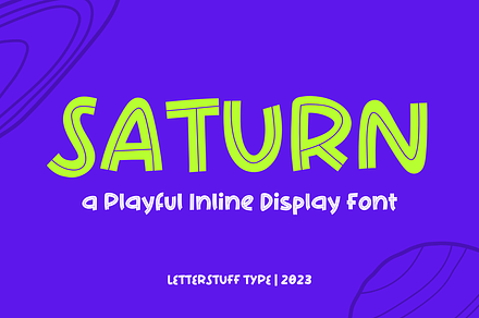 Saturn Font
