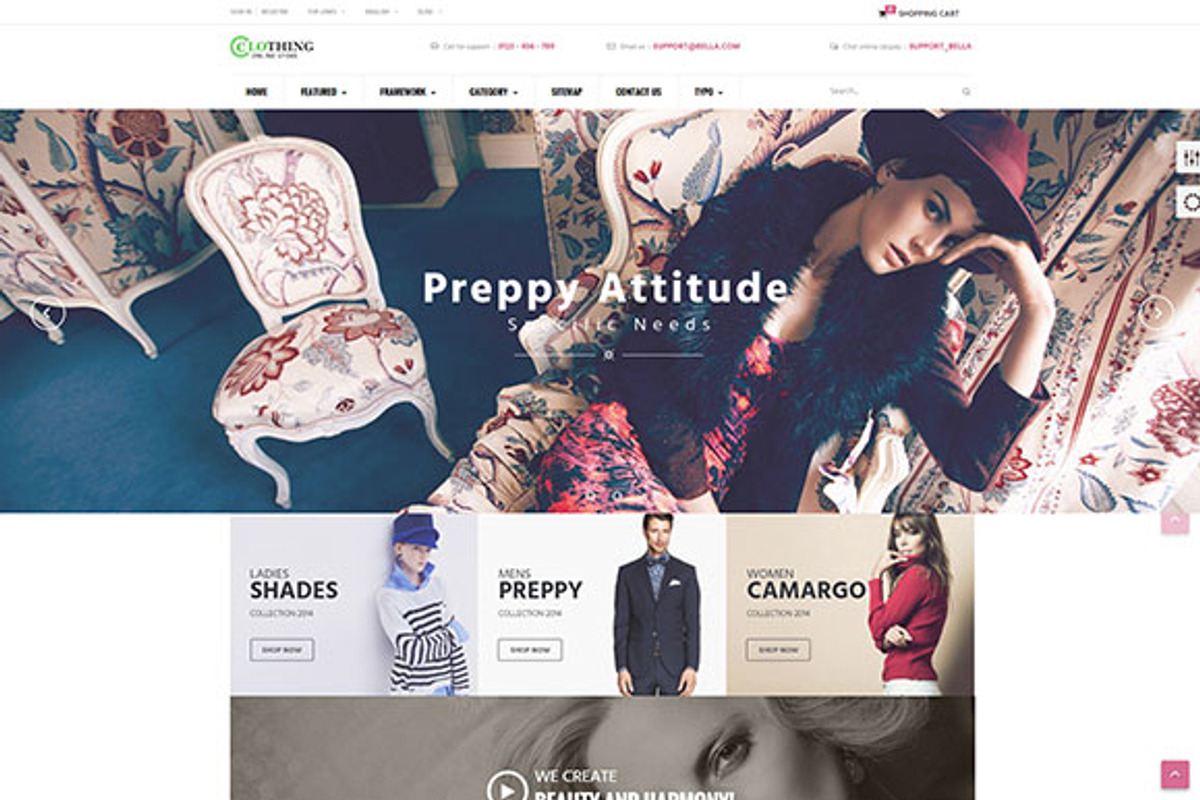 Prestashop Theme, a Bootstrap Template by LeoTheme (Photo 1 of 3)