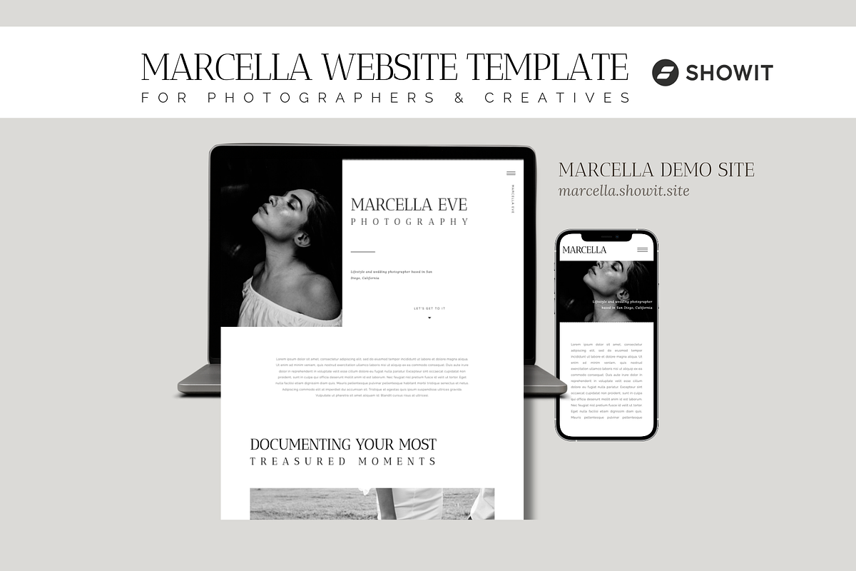 Marcella | Showit Website Template, a Websites & App Template by Studio Annie Louise (Photo 1 of 8)