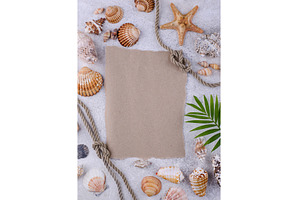 Summer nautical marine background, a Holiday Photo by Yulia Furman