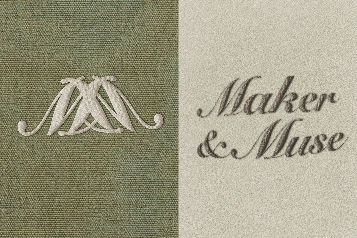 MAKER | Logo Embroidery Mockup, an Apparel Mockup by Duet Atelier (Photo 4 of 5)